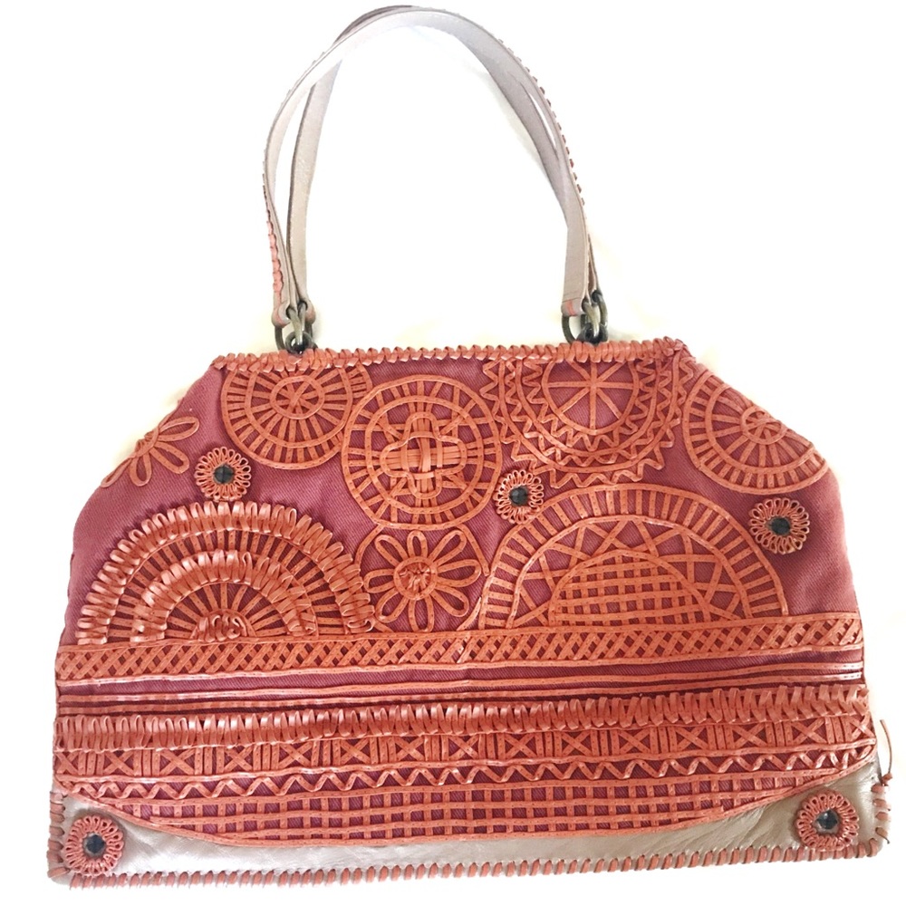 Jamin Puech | Vintage Orange and Red Handbag